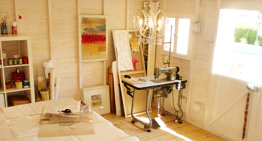Shed with the Chandelier 
