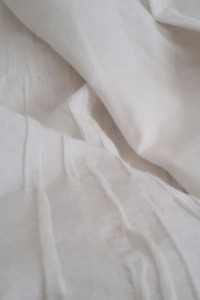 In my own bed again...